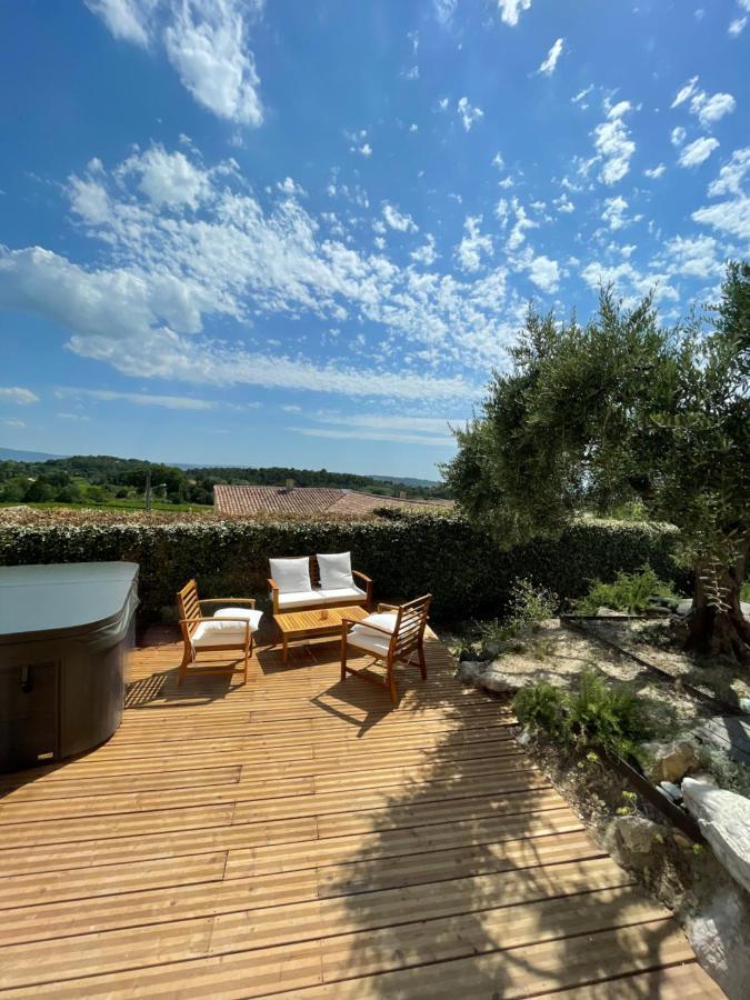 Chambre D'Hotes Avec Jacuzzi Ventoux Cocoon Bédoin Exterior foto